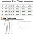 thumbnail image 3 of ZyeKqe Womens Pants Elastic Waisted Baggy Pants Casual Loose Fitted Trousers Summer Outfits, 3 of 7