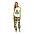 thumbnail image 3 of Lvotionpl Match Family Christmas Pjs, Matching Christmas Pajamas Long Sleeve Top & Pants Set Matching Holiday Family Pajama Xmas Sets, 3 of 4