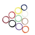 thumbnail image 4 of EeaseCA 1.75mm High Temperature PCL 3D Printing Wire 3D Printing Wire Line Printer Filament Suitable for 3D Printer 3D Printing Pen (5m 10 Color Random Color PLA), 4 of 7