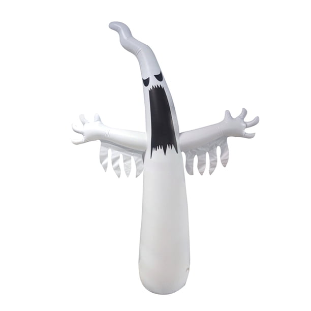Teissuly Inflatable Halloween Little Ghost Model Ghost Outdoor Luminous Display Props Teissuly WER202310061265