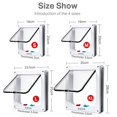 thumbnail image 4 of Smart Pet Door 4 Way Locking Security Lock Abs Plastic Dog Cat Flap Door Controllable Switch Direction Doors Small Pet Supplies, 4 of 5