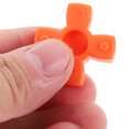 thumbnail image 2 of Rubber Spider Insert 25mm Flexible Jaw Coupling Mat Plum Shape Jaw Coupling Fitting, 2 of 8
