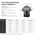 thumbnail image 5 of Kdxio Men's Hawaiian Shirt for Men Short Sleeve Shirt Floral Angelic White Wings Summer Casual Holiday Beach Button Down T-Shirts, 5 of 5