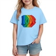 thumbnail image 2 of hengsof T-shirt Imprimé à Manches Courtes pour Enfants, 2 of 3