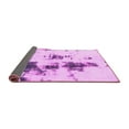 thumbnail image 2 of Ahgly Company Indoor Square Abstract Pink Modern Area Rugs, 4' Square, 2 of 4