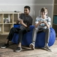 thumbnail image 4 of Jaxx Sofa Saxx 4 Foot Lounger Bean Bag, Blueberry, 4 of 6