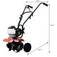 thumbnail image 2 of S-HOME 37.7cc 4-stroke Viper Engine, Mini Tiller Cultivator, 2 of 13