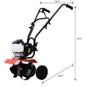 S-HOME 37.7cc 4-stroke Viper Engine, Mini Tiller Cultivator