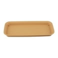 thumbnail image 3 of Indoor Outdoor Flower Pot Plant Saucer Drip Trays Resin Rectangle Plate, 3 of 9
