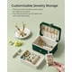thumbnail image 5 of Joyero SONGMICS Travel Organizador de 2 capas, color verde bosque, 5 of 8