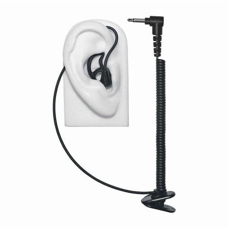 Earphone Connection Tubeless Earpiece Listen Only 3.5mm Blk EP-MS1A-B - image 2