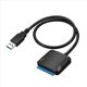 thumbnail image 2 of 3X Adaptador USB 3.0 Una Cable Convertidor 22Pin SataIII Una USB3.0 Adaptadores para 2.5 Pulgadas 3.5 Pulgadas HDD SSD, 2 of 9