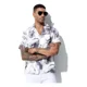 thumbnail image 4 of Camisas Estampada Hawaianas Hombre Manga Corta Casey Kevin, 4 of 8