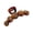 Amber beads, variant on Gradients Beaded Hair Women Geometric Acrylic Hair Clamp Jaw Clip Fashionable Daily Use Hair Accessories