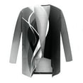 thumbnail image 5 of Dyegold 3/4 Sleeve Cardigans for Women Casual Drape Open Front Lightweight Summer Fall Cardigan High Low Hem Jackets Kimono, 5 of 5