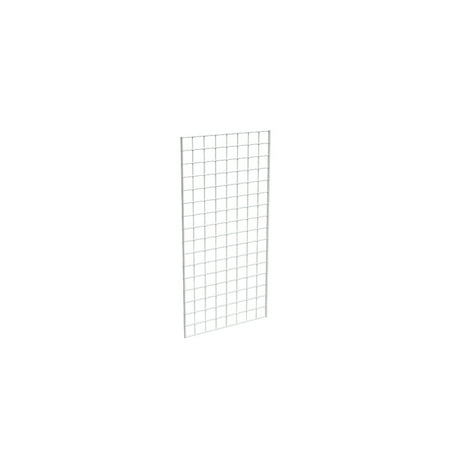 Grid Panel for Retail Display â Perfect Metal Grid for Any Retail Display, 2â Width x 4â Height, 3 Grids Per Carton (White)