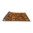 thumbnail image 2 of Ahgly Company Indoor Rectangle Abstract Orange Modern Area Rugs, 2' x 3', 2 of 4