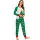 thumbnail image 3 of Pijamas de Año Nuevo para mujer, conjunto de ropa de dormir de manga larga para el hogar, ropa de dormir para Navidad, camisón familiar, novedad de 2023, 3 of 4