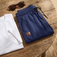 thumbnail image 4 of AzureSilk Cargo Shorts For Mens Casual Shorts Drawstring Summer Shorts Beach Golf Shorts Summer Shorts Athletic Shorts For Men Gym Shorts Men, Size S-XL, 4 of 6