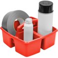 thumbnail image 4 of Storex Panier de rangement avec poignée /Rouge (6 unités/paquet), 4 of 5