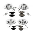 thumbnail image 3 of PowerStop Front and Rear Z23 Evolution Sport Carbon-Fiber Ceramic Brake Pad and Drilled & Slotted Rotor Kit Fits: BMW Select Models K5765, 3 of 10