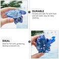 thumbnail image 3 of Crystal Geode Cluster Blue Natural Quartz Crystal Cluster Crystals Stones Rocks Raw Crystal Cluster Geode Small Healing Crystals Home Decoration, 3 of 9