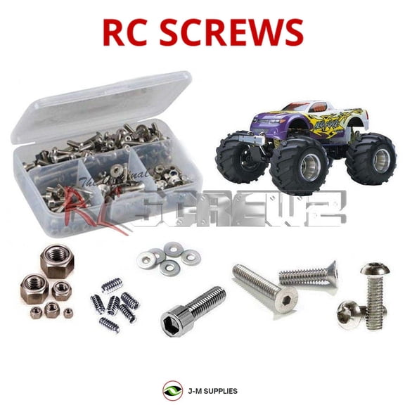 RCScrewZ Stainless Screw Kit kyo049 for Kyosho Mega Force Monster (#31181) RC Car | SET