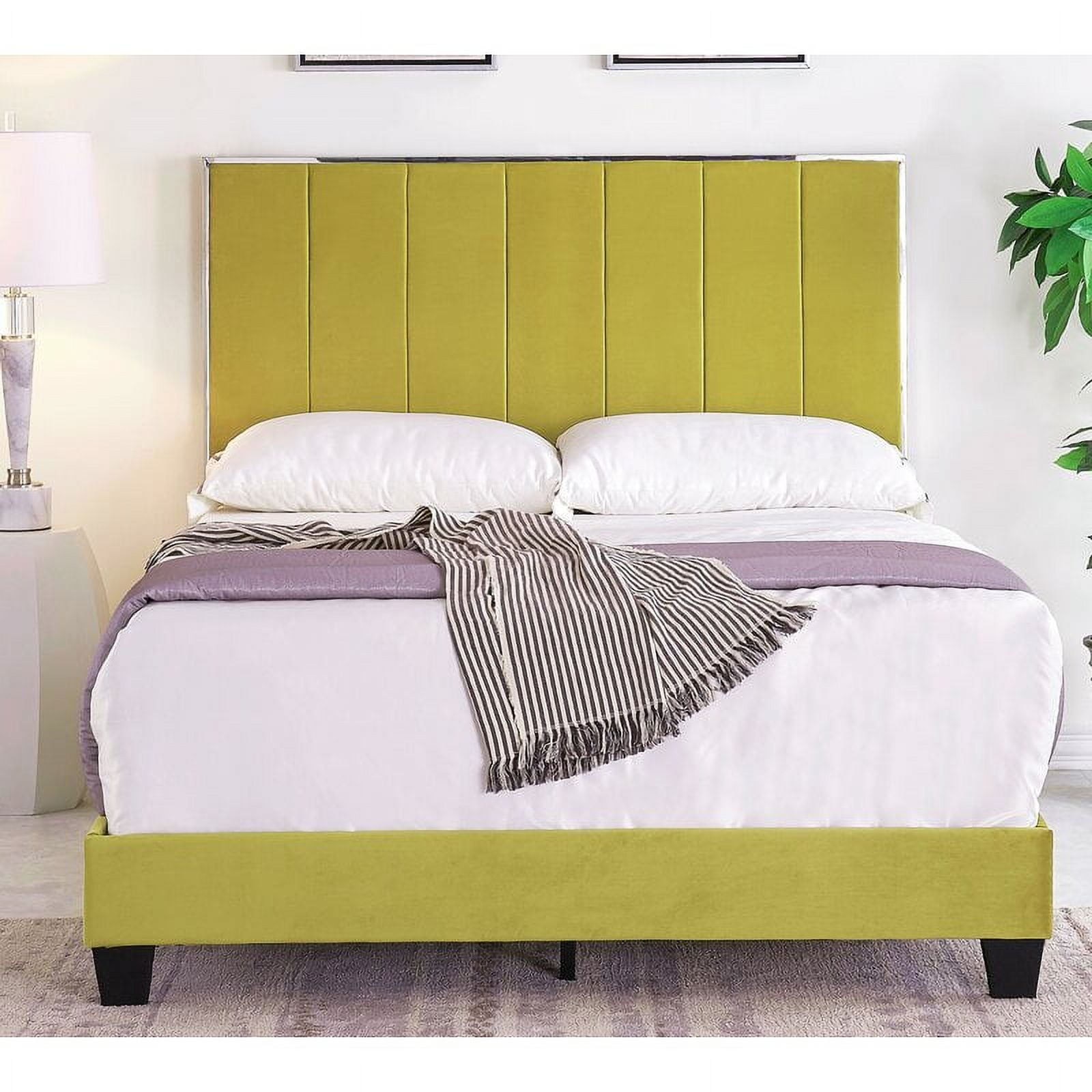 Aayush Upholstered Standard Bed