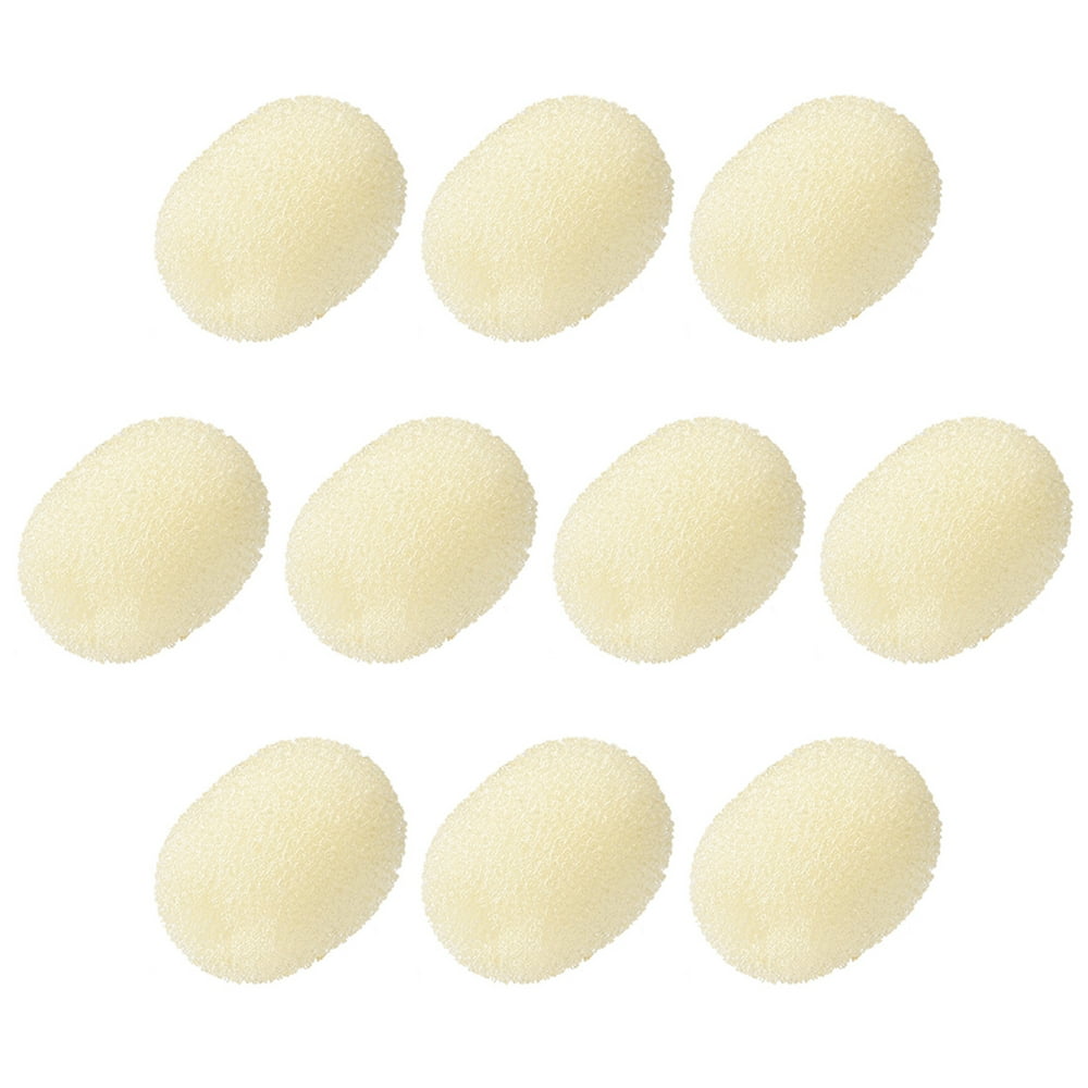 10 PCS Foam Mic Cover Headset Microphone Windscreen Shield Protection