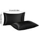 thumbnail image 3 of Paquete de 2 fundas de almohada para cuerpo de satén refrescante | Estuche largo de terciopelo suave y transpirable para durmientes calientes y sudores nocturnos | Comodidad para todas las, 3 of 6