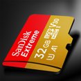 thumbnail image 4 of Extreme Card SDSQXNE-032G-ZN6MA 32G 100M A1 TF Card U3 C10 A1 V30 4K Memory Card 100MB/s Read 60MB/s Write, 4 of 7