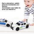 thumbnail image 3 of Neinkie 3D Lighting Car Model Inertia Power Anti-impact Storytelling Police Car Model Toy for Home, 3 of 8
