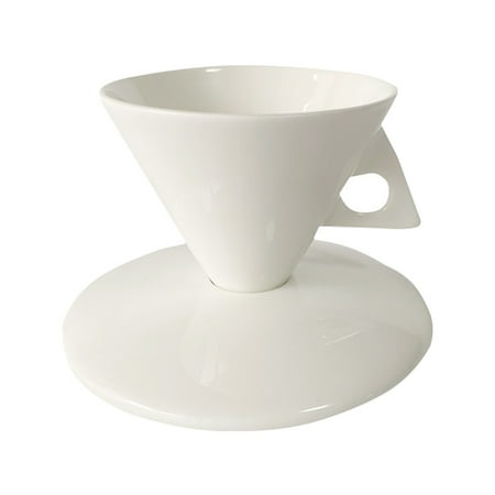 

Coffee Cup Coffee Cup Decorative Water Cup Ceramic Cup Tea Cup1 Set Coffee Mug Ceramic Cup Coffee Cup Saucer Water Drinking Cup (White)
