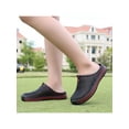 thumbnail image 6 of SIMANLAN Unisex Garden Clogs Shoes Summer Water Shoes Slip On Beach Sandals Black Size 11.5, 6 of 6