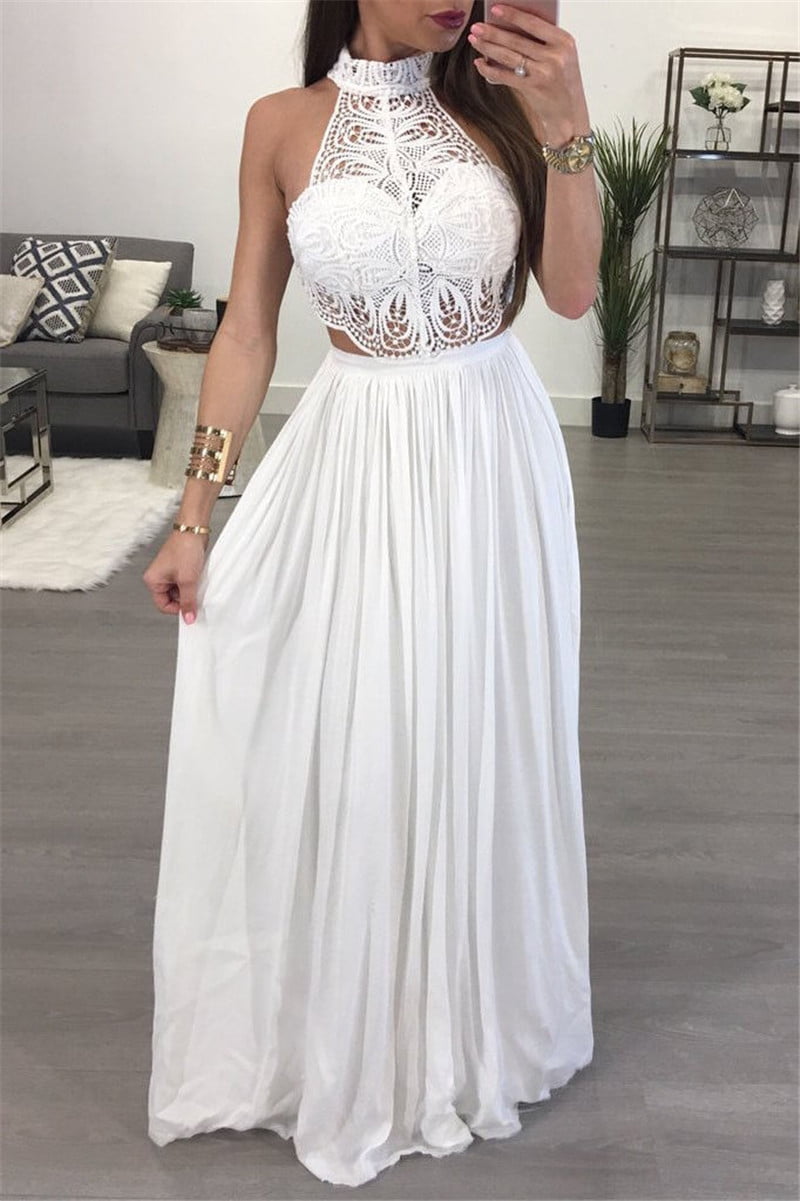 white sundress walmart