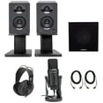 thumbnail image 1 of Samson M30  3" Active Studio Monitor Speakers+Stands+Sub+Headphones+G-Track Mic, 1 of 16