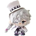 thumbnail image 1 of Llavero de peluche de anime para mochila, adorable figura de peluche chibi de 10 cm, peluche de Dazai Osamu Chuuya Rampo para fans de BSD (Nikolai Gogol), 1 of 8