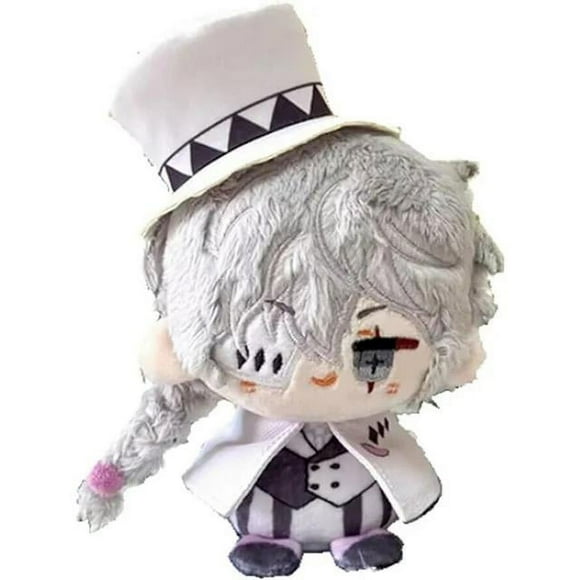 Plush Toy Bungou Stray Dogs Plush Gogol Dazai Osamu Nakahara Chuuya Ryunosuke Akutagawa Anime Cosplay Stuffed Doll Keychain Kids Gift