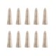 thumbnail image 1 of 10PCS Leather Finger Protector Finger Thimble Guards Tools for Hand Craft Jewelry Making,Creamy-White, 1 of 5