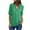 Mint Green, variant on asdoklhq Long Sleeve T Shirts for Women,Women's Summer Long Sleeve Shirts Zip Casual Tunic V-Neck Rollable Blouse Tops