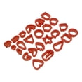 thumbnail image 1 of Cortadores de aretes de arcilla polimérica Jadeshay 24 piezas, 1 of 14