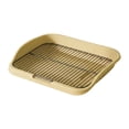 thumbnail image 1 of Bandeja para orinar para perros, soporte para orinar, protege los pisos, inodoro para mascotas, arenero para perros, almohadilla de entrenamiento para Amarillo, 1 of 8