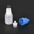 thumbnail image 3 of Uxcell 0.17 oz Empty Small Mouth Squeezable Eye Liquid Dropper Bottle Plastic Blue 10 pcs, 3 of 6