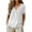 White#women embroidered shirt, variant on Women's Petite Dressy Casual V Neck Short Sleeve Soft Comfy Plain Basic Crop Tunic Tops Summer T-Shirt White,XXL