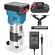 thumbnail image 1 of Recortadora eléctrica inalámbrica de 21V, 6 velocidades, fresadora de madera ajustable, máq Eccomum Recortadora, 1 of 7