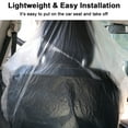 thumbnail image 6 of 500PCS Plastic Disposable Car Seat Cover Universal Fit for Car Truck Sedan SUV, 6 of 10