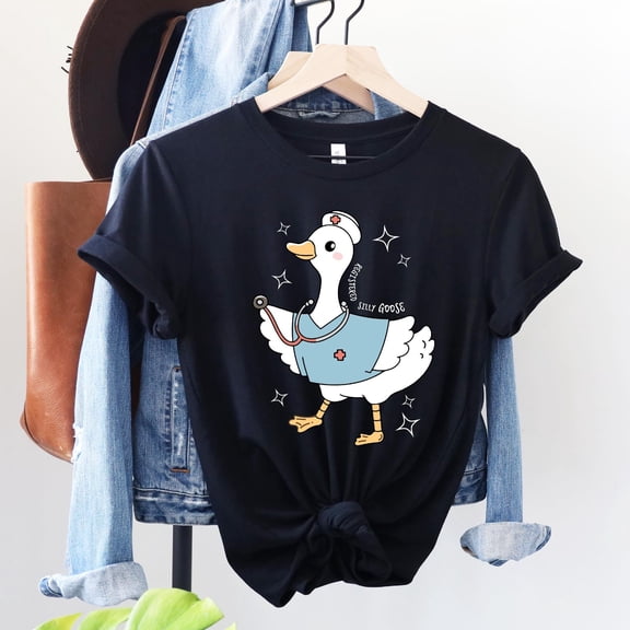 Nurse Silly Goose TShirtNursing Student TShirtFunny Goose TShirtGift for NurseNurse Apprec