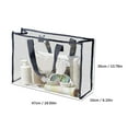 thumbnail image 3 of Clear Beach Bag for Women Waterproof PVC Portable Large Transparent Tote Bag for Swim Travel, 3 of 3