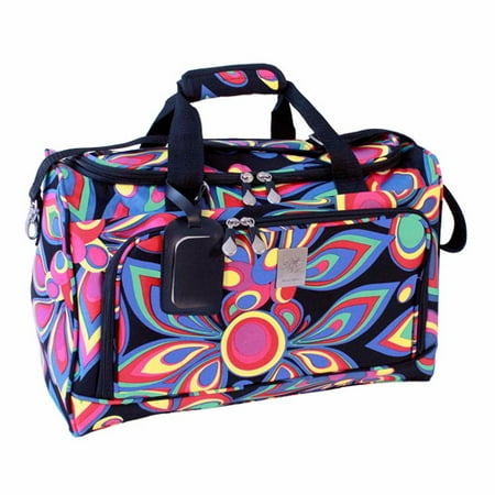 Jenni Chan Wild Flower City Duffel, Multi-Color