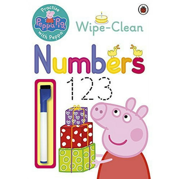 Peppa Pig: Practise with Peppa: Wipe-Clean First Numbers (Paperback)
